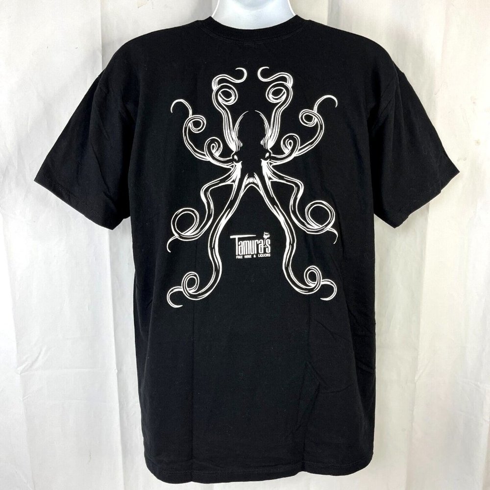 Tamuras Fine Wine Liquors Maui Octopus T-Shirt XL Mens Kihei Lahaina Oahu Hawaii - Picture 4 of 5